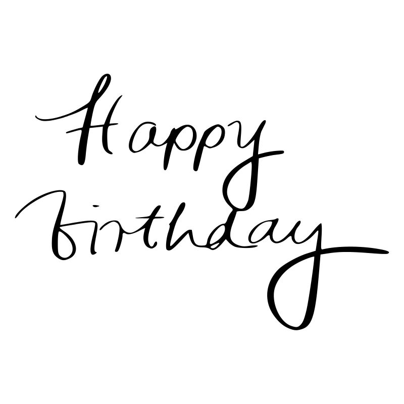 Happy birthday