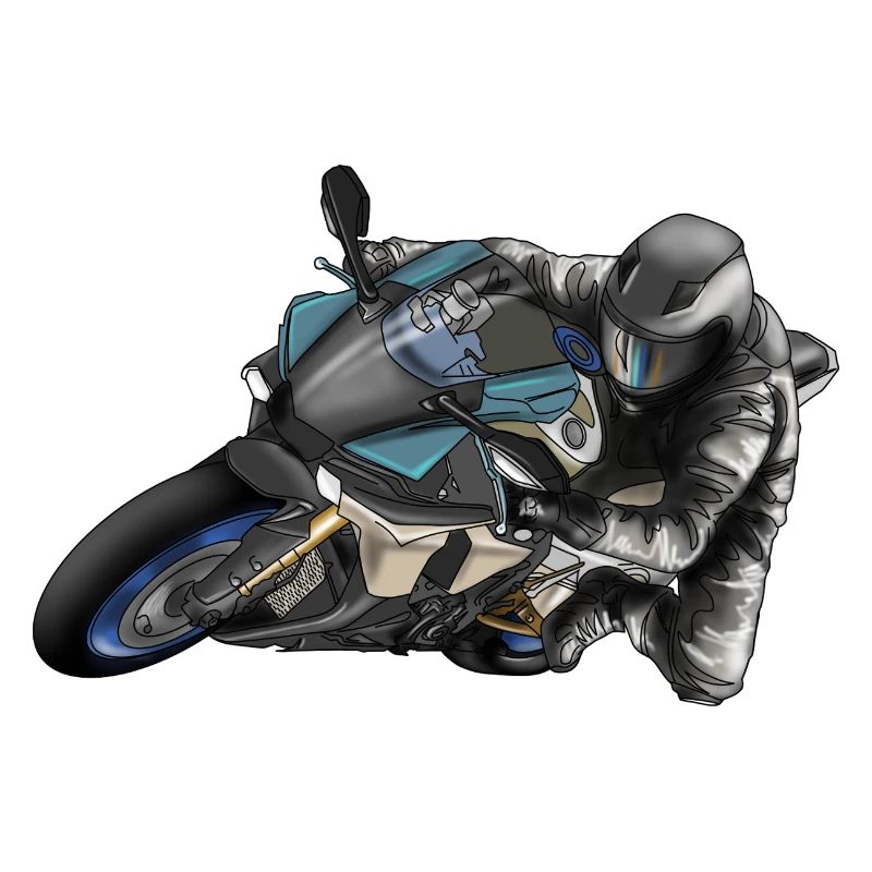 Adrénaline Conception de course de moto