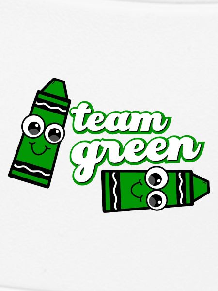 Smiling Crayon Green Team