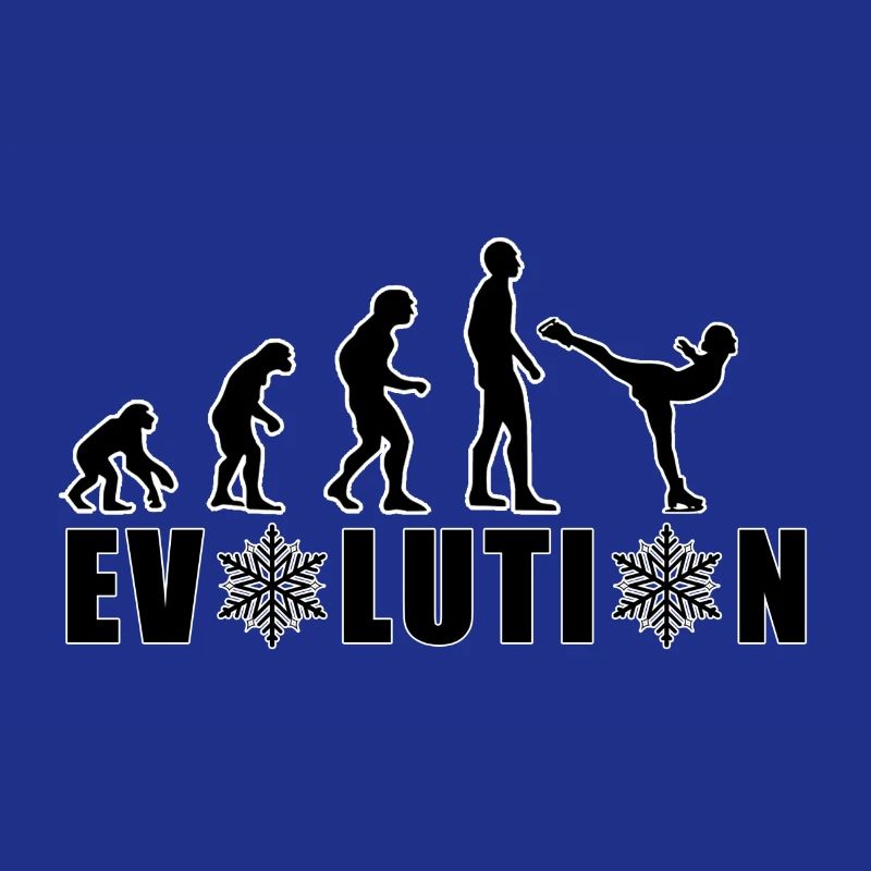 EVOLUTION FIGURE SKATING WINTER SNOW