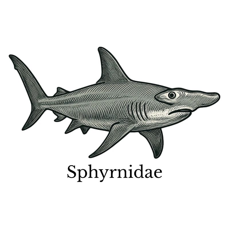 Sphyrnidae Hammerhead Shark Design