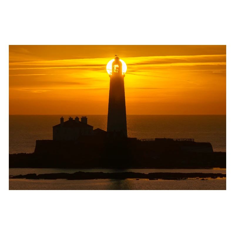 sunrise St Marys Lighthouse