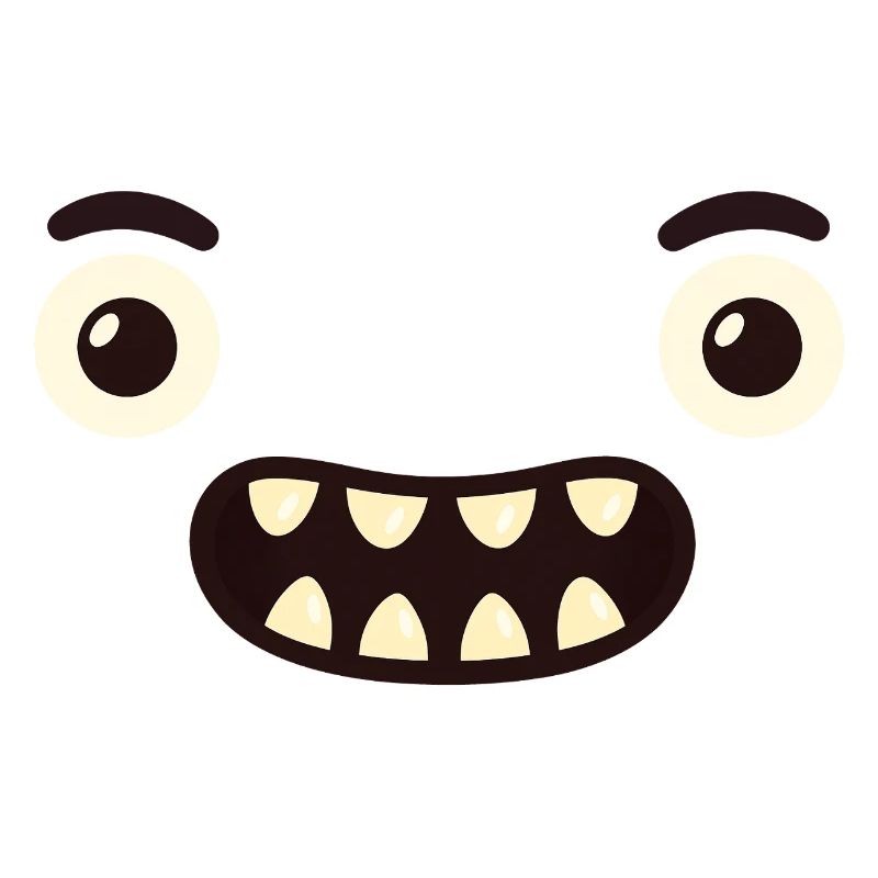 Monster Gesicht