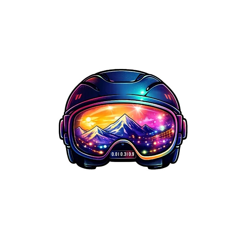 Farbiger Helm