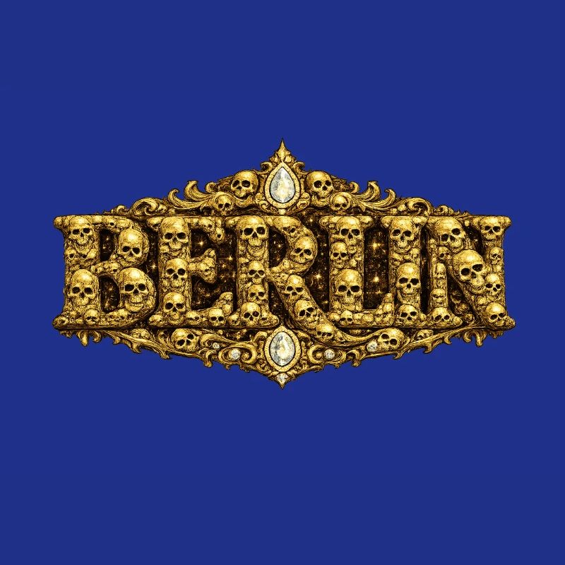 Baroque BERLIN with skull