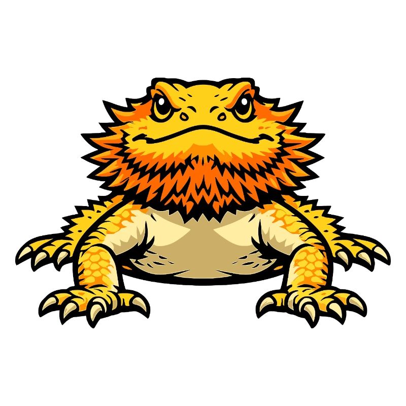 Flammensalamander Karikatur