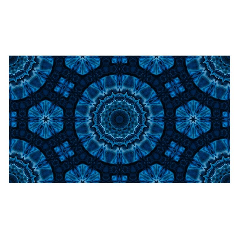 Azure Mandala Kaleidoscope