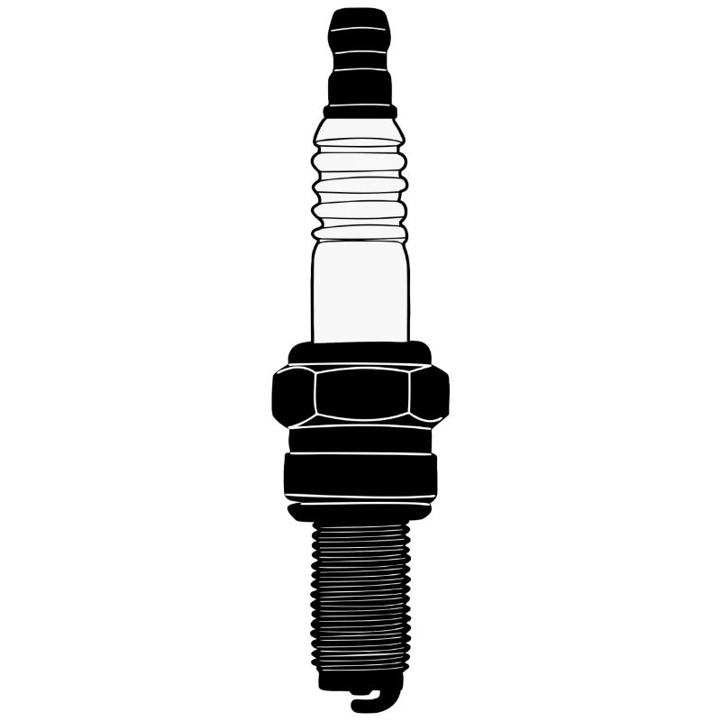 Spark plug filled