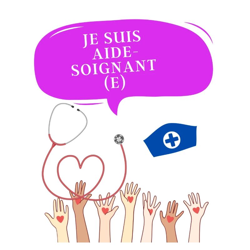 Je suis aide soignant e png
