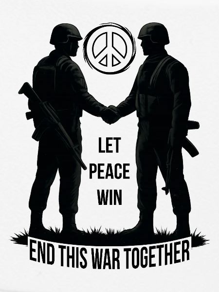 LASS DEN FRIEDEN SIEGEN
