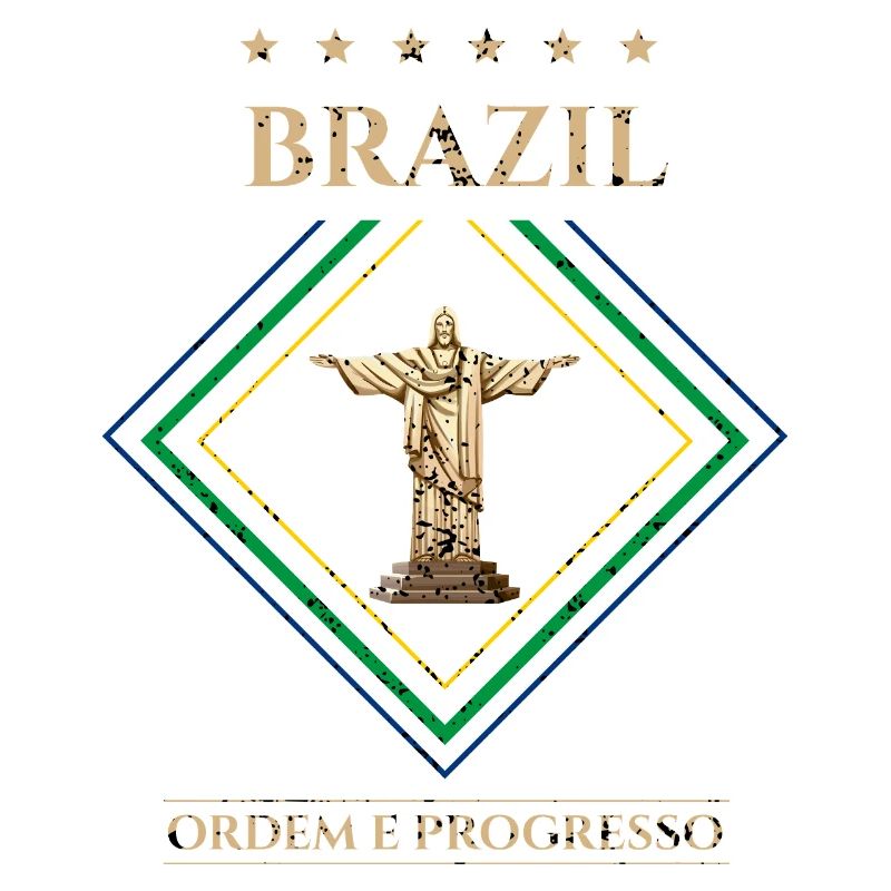 Brésil vintage-Ordre et Progrès