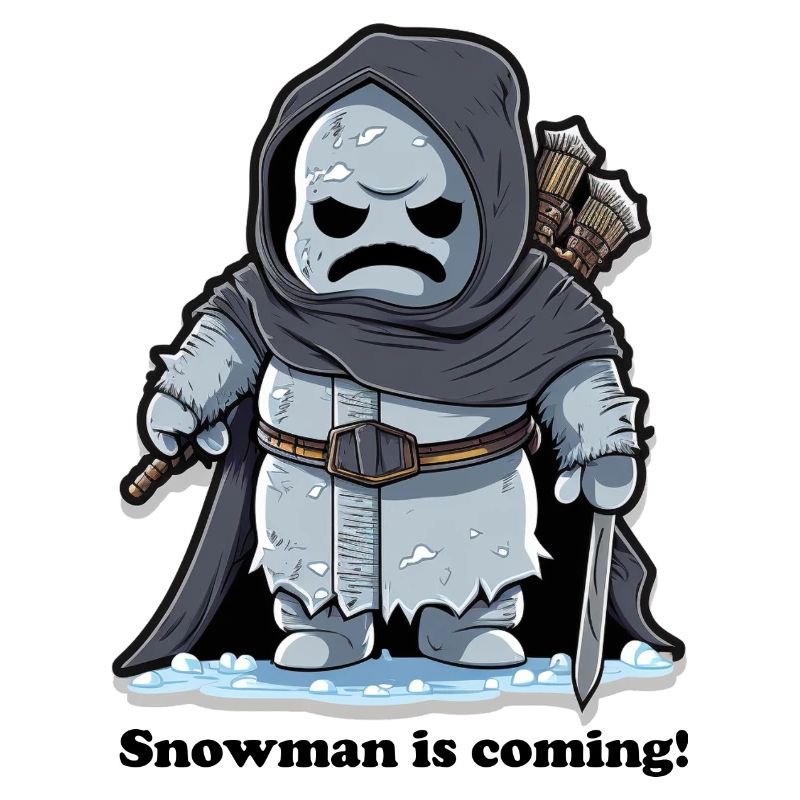 Snowman is coming