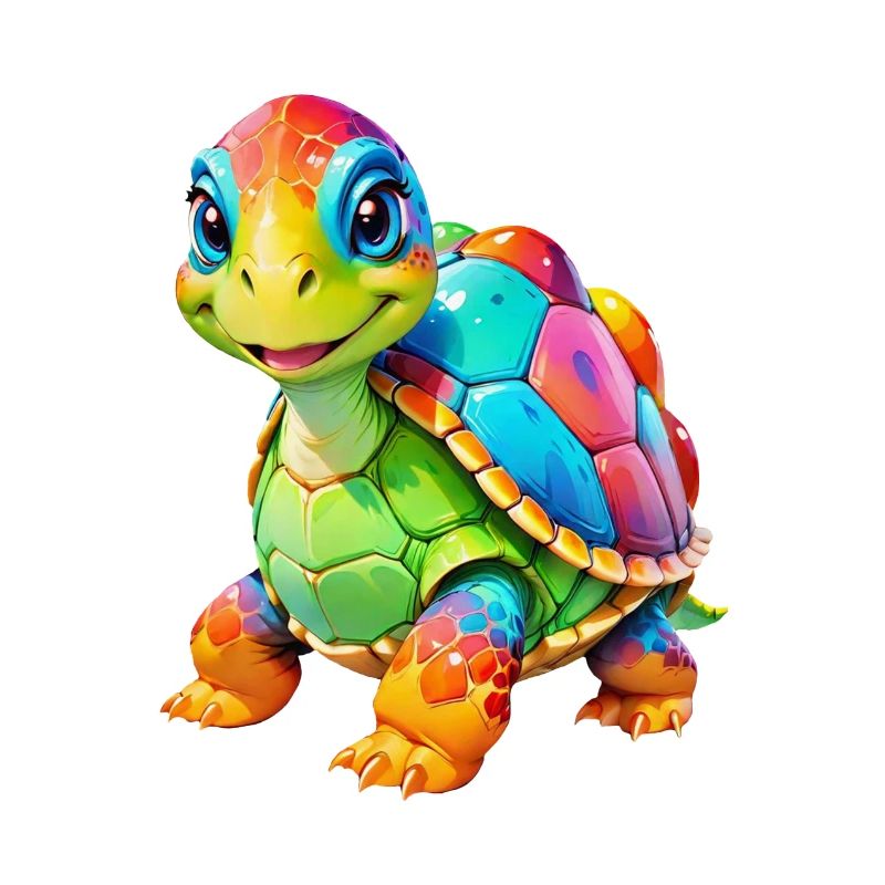 Cute Cartoon Turtle