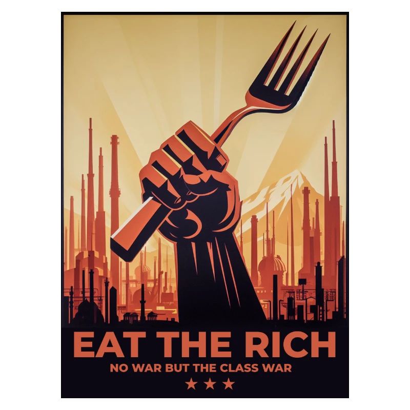 Eat The Rich No War But Class War