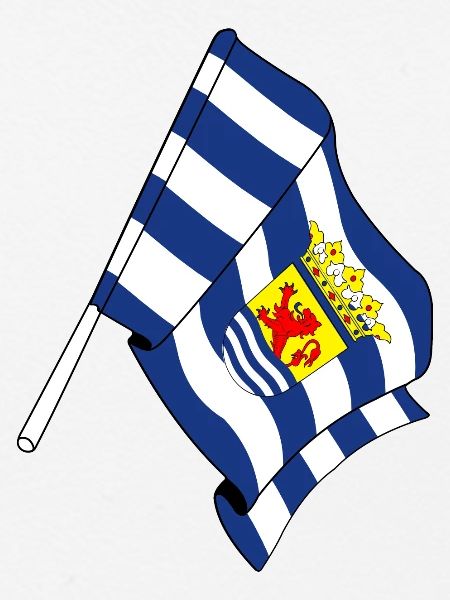 Flagge der Provinz Zeeland