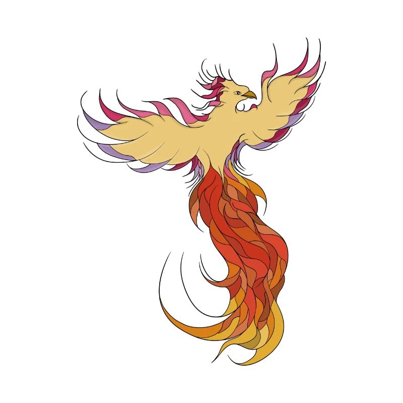 Phoenix rising from the ashes