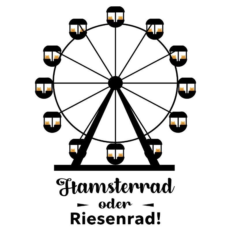 Roue de hamster ou grande roue