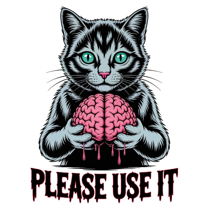 Zombie Cat Please Use It