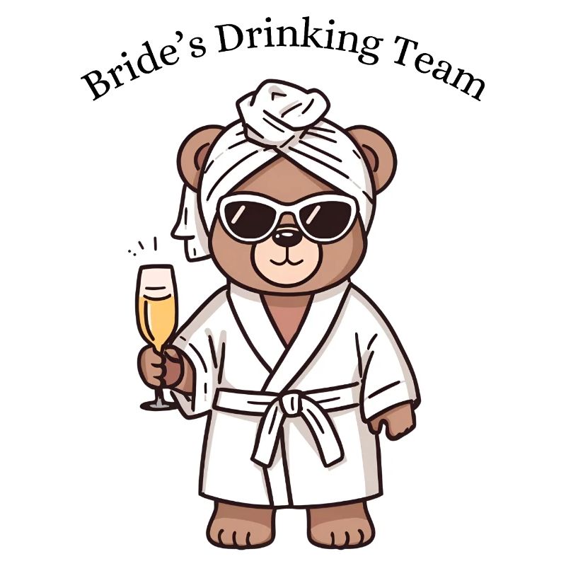 Bride’s Drinking Team – Party Teddy JGA