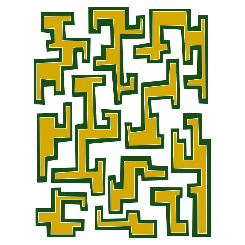 Geometric pattern by Cean