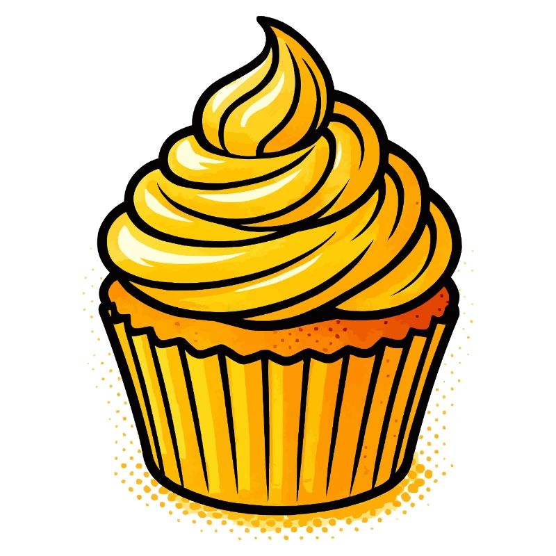 Golden Cupcake