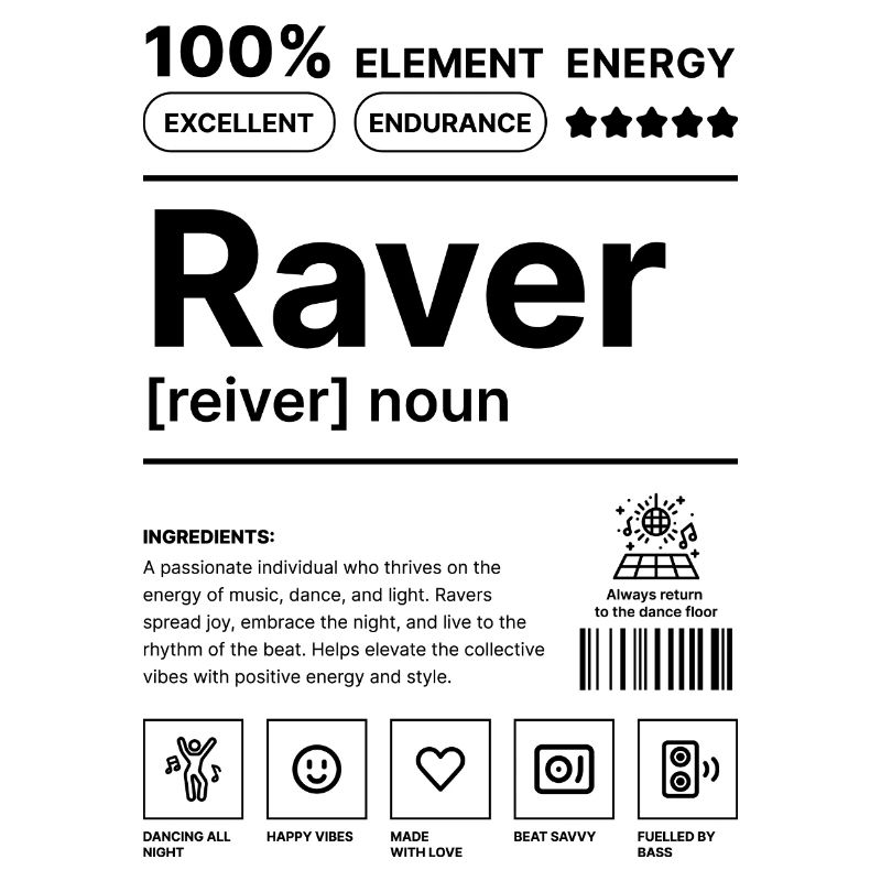 Mode de vie raver