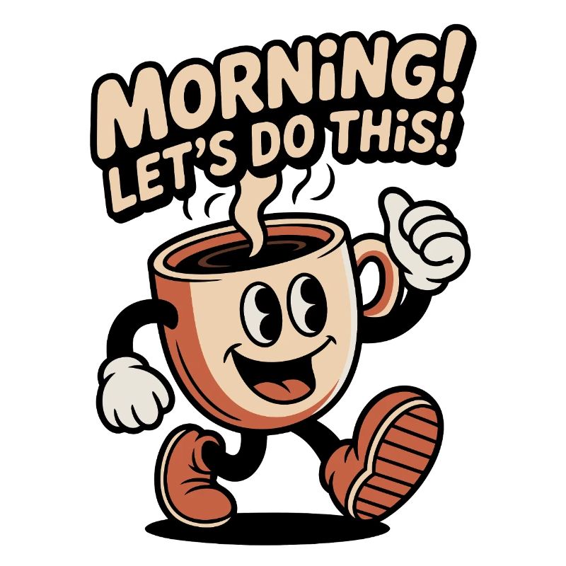 Morgen Kaffee Motivation