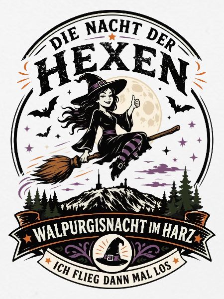  Hexen Geschenkidee Brocken Hexenbesen