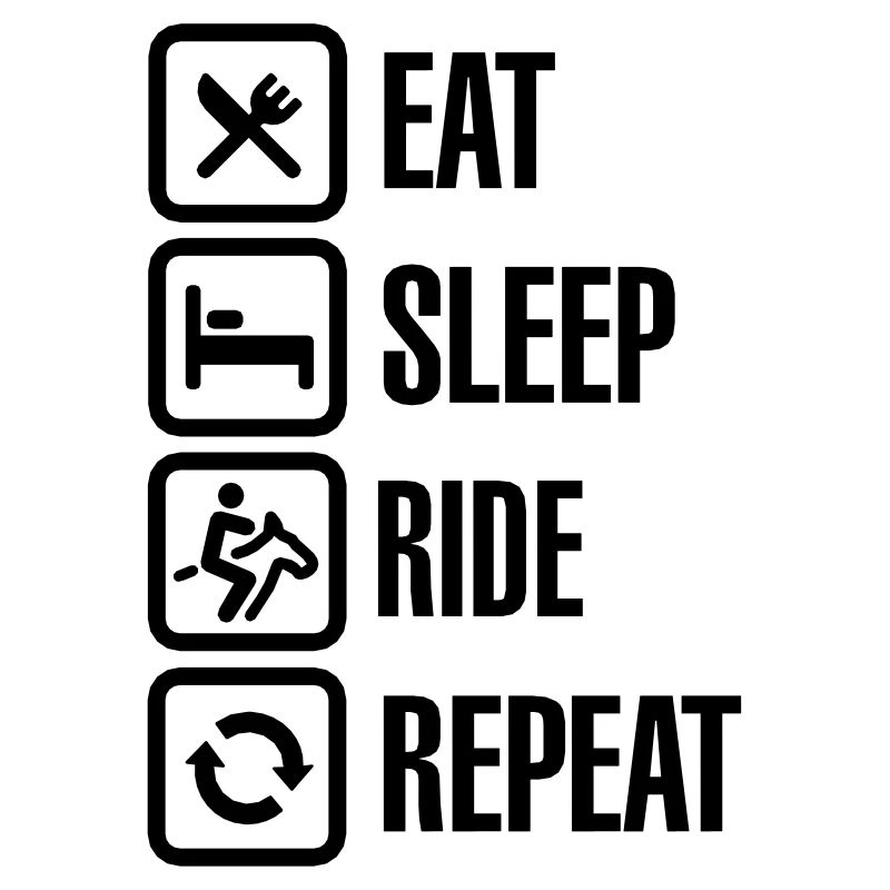 Eat sleep ride repeat