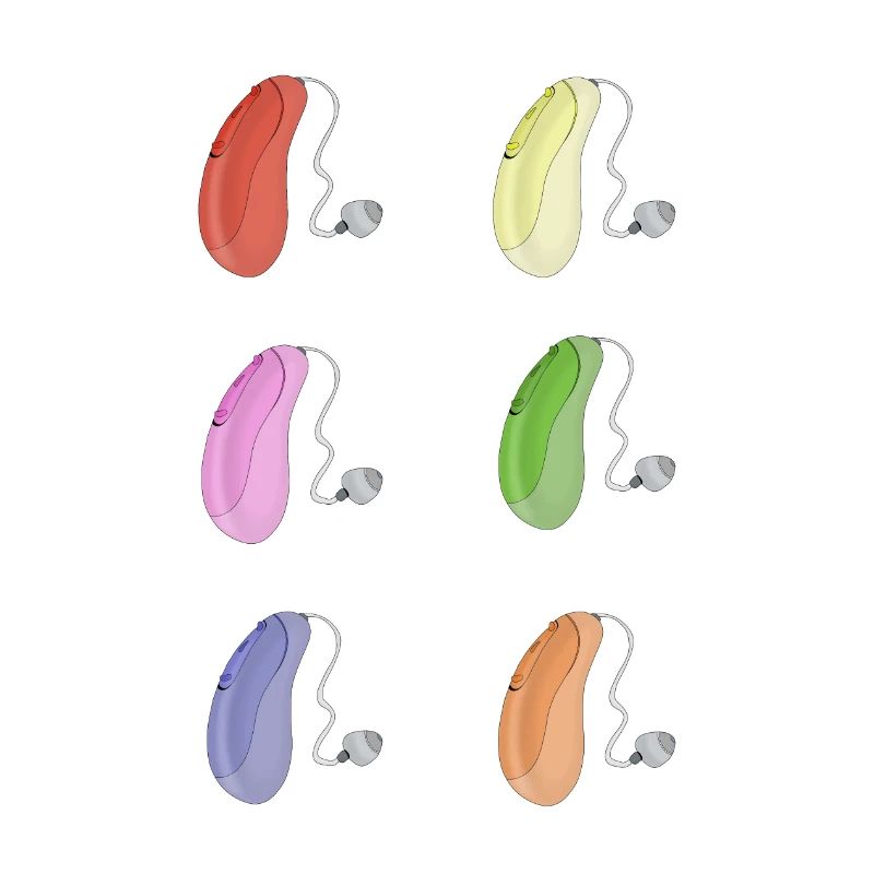 Colorful Hearing Aids