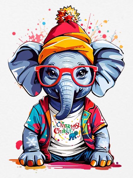 Éléphant cool