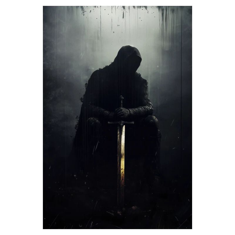 Poster Illustration Chevalier