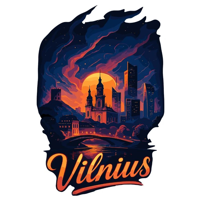 Vilnius Capital Lithuania Baltic Gift