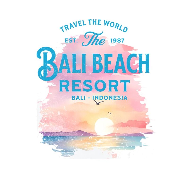 Bali Pastel Beach Resort
