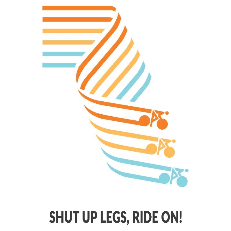 Shut up legs – Ride on Bicycle Saying Shirt