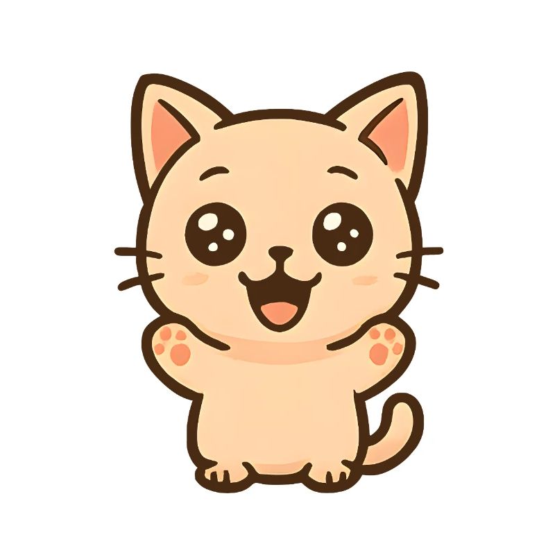 Kitten Kawaii Hug