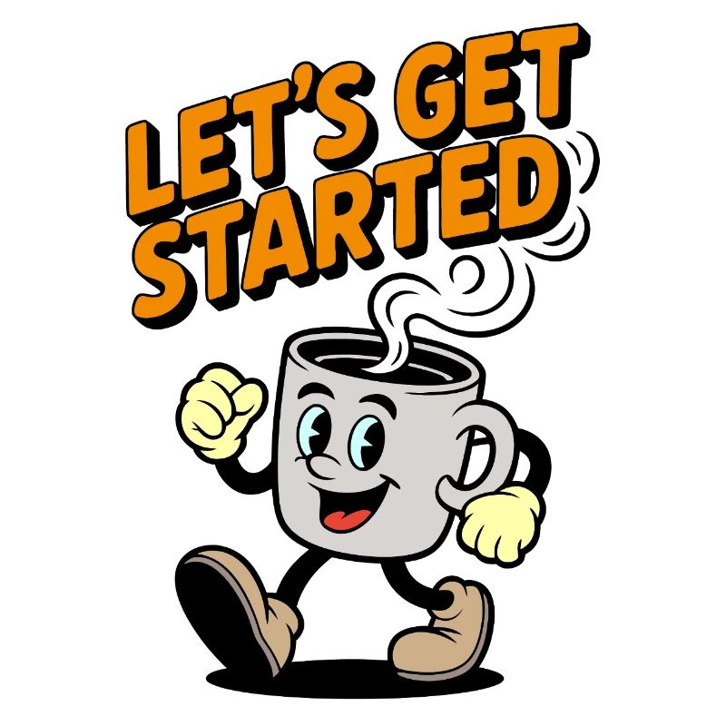 Coffee Ready to go motivational design