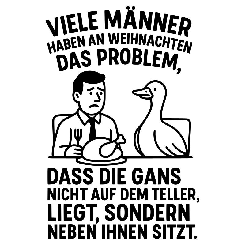 Goose Christmas Men Joke