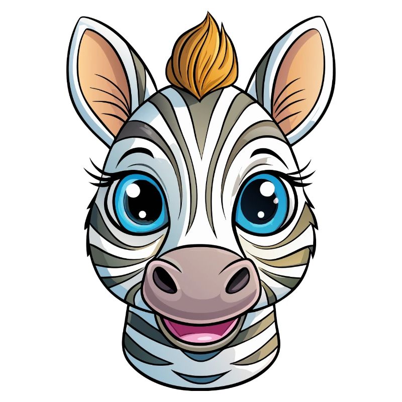 Zebrakopf