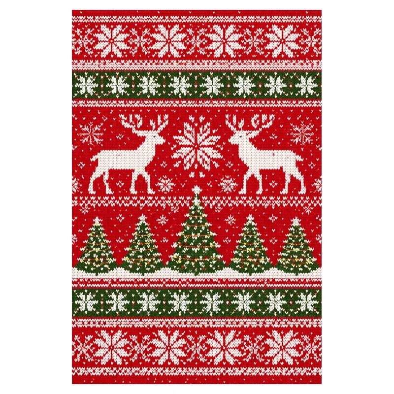 Winter Reindeer Knitting Pattern