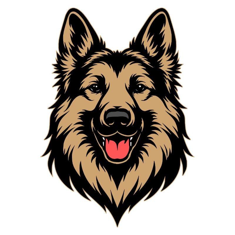 Deutscher Schäferhund Design