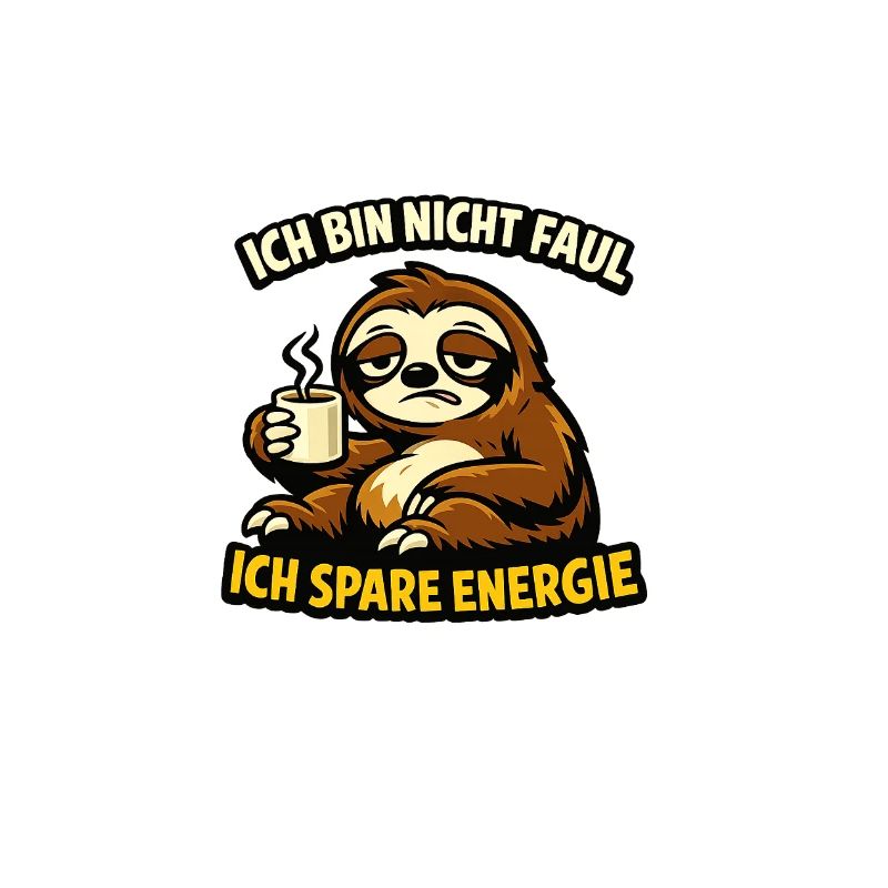 I'm not lazy – I save energy | Fun