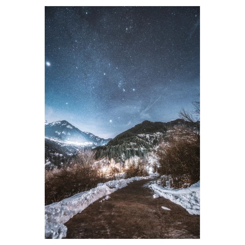 The Night SKy Above Agrafa Mountains	
