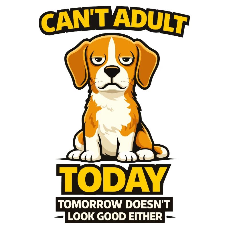 Beagle kann heute nicht erwachsen werden – Meme