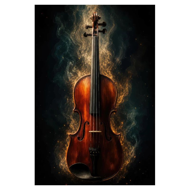 Flamebound Violin Glow