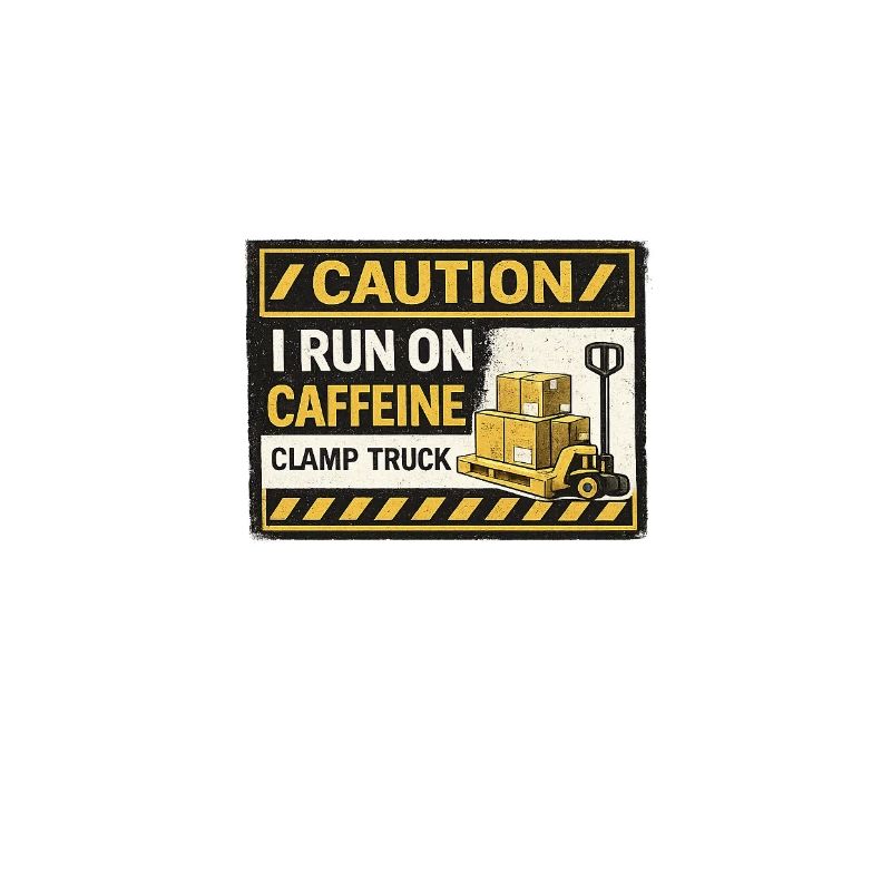 Koffeinbetriebener Gabelstapler-Patch