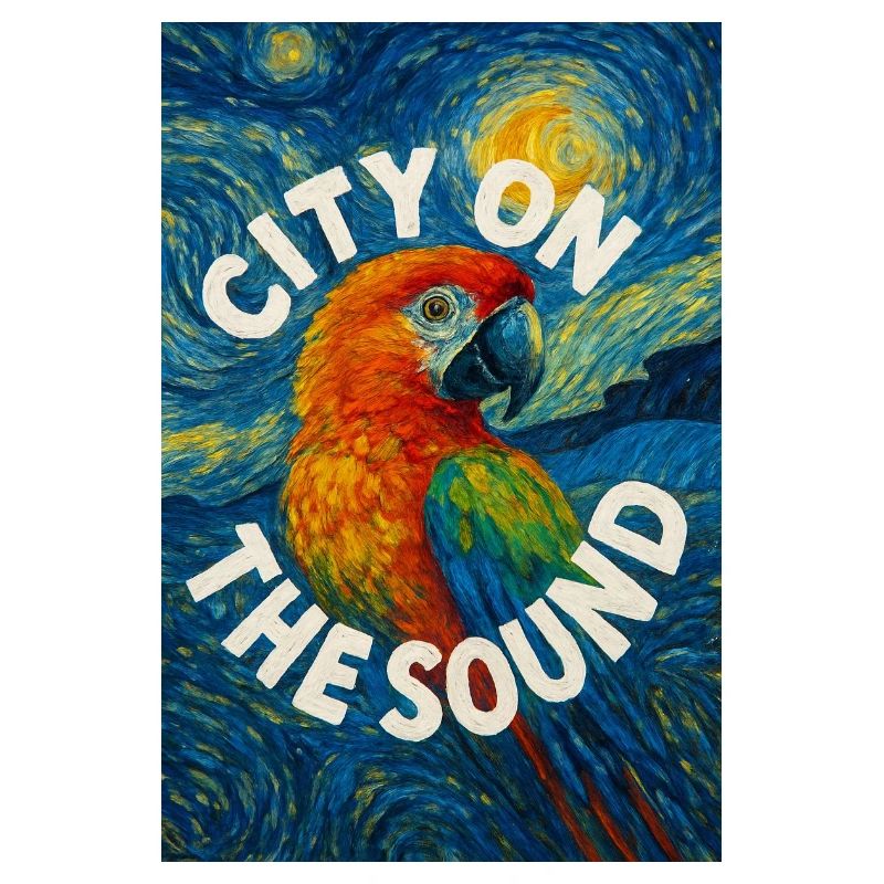 Vibrant_Macaw_Amidst_Swirling_Post-Impressionis