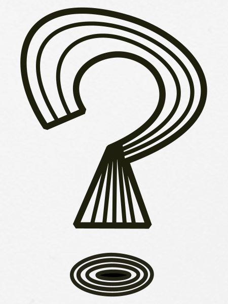 Question mark by Cean