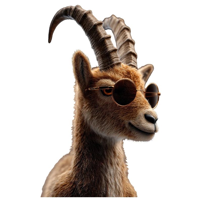 Steinbock Ziege Alpensteinbock Capricorn Ziegen