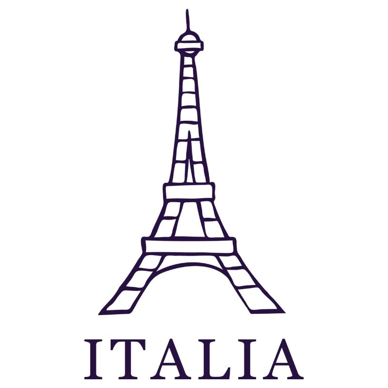 Italy Eiffel Tower design